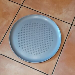 Rema 16in Perforated Nonstick Metal Pizza Pan